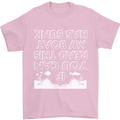 My Boat Has Sunk Sailing Sailor Boat Canoe Mens T-Shirt Cotton Gildan Light Pink