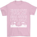 My Boat Has Sunk Sailing Sailor Boat Canoe Mens T-Shirt Cotton Gildan Light Pink