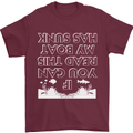 My Boat Has Sunk Sailing Sailor Boat Canoe Mens T-Shirt Cotton Gildan Maroon