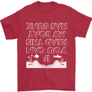 My Boat Has Sunk Sailing Sailor Boat Canoe Mens T-Shirt Cotton Gildan Red