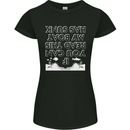 My Boat Has Sunk Sailing Sailor Boat Canoe Womens Petite Cut T-Shirt Black