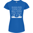 My Boat Has Sunk Sailing Sailor Boat Canoe Womens Petite Cut T-Shirt Royal Blue