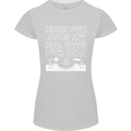 My Boat Has Sunk Sailing Sailor Boat Canoe Womens Petite Cut T-Shirt Sports Grey