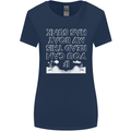 My Boat Has Sunk Sailing Sailor Boat Canoe Womens Wider Cut T-Shirt Navy Blue
