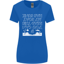 My Boat Has Sunk Sailing Sailor Boat Canoe Womens Wider Cut T-Shirt Royal Blue