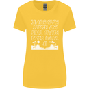 My Boat Has Sunk Sailing Sailor Boat Canoe Womens Wider Cut T-Shirt Yellow