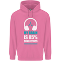 My Brain is 85% Song Lyrics Music Lover Mens 80% Cotton Hoodie Azelea