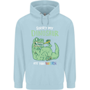 My Dinosaur Ate Your Unicorn Funny T-Rex Childrens Kids Hoodie Light Blue