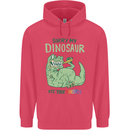 My Dinosaur Ate Your Unicorn T-Rex Funny Childrens Kids Hoodie Heliconia