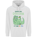 My Dinosaur Ate Your Unicorn T-Rex Funny Childrens Kids Hoodie White
