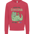 My Dinosaur Ate Your Unicorn T-Rex Funny Kids Sweatshirt Jumper Heliconia