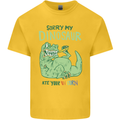 My Dinosaur Ate Your Unicorn T-Rex Funny Kids T-Shirt Childrens Yellow