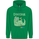 My Dinosaur Ate Your Unicorn T-Rex Funny Mens 80% Cotton Hoodie Irish Green