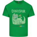 My Dinosaur Ate Your Unicorn T-Rex Funny Mens Cotton T-Shirt Tee Top Irish Green