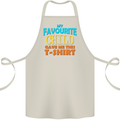 My Favourite Child Gave Me This Fathers Day Cotton Apron 100% Organic Natural