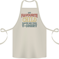 My Favourite Child Gave Me This Fathers Day Cotton Apron 100% Organic Natural