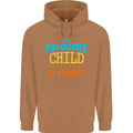 My Favourite Child Gave Me This Fathers Day Mens 80% Cotton Hoodie Caramel Latte