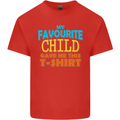 My Favourite Child Gave Me This Fathers Day Mens Cotton T-Shirt Tee Top Red