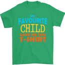My Favourite Child Gave Me This Fathers Day Mens T-Shirt Cotton Gildan Irish Green