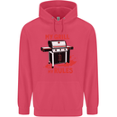 My Grill My Rules Funny BBQ Childrens Kids Hoodie Heliconia