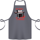 My Grill My Rules Funny BBQ Cotton Apron 100% Organic Steel