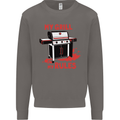 My Grill My Rules Funny BBQ Mens Sweatshirt Jumper Charcoal