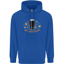 My Guiness Universe Childrens Kids Hoodie Royal Blue