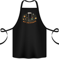 My Guiness Universe Cotton Apron 100% Organic Black