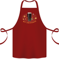 My Guiness Universe Cotton Apron 100% Organic Maroon