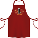 My Guiness Universe Cotton Apron 100% Organic Maroon