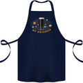 My Guiness Universe Cotton Apron 100% Organic Navy Blue