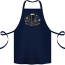 My Guiness Universe Cotton Apron 100% Organic Navy Blue