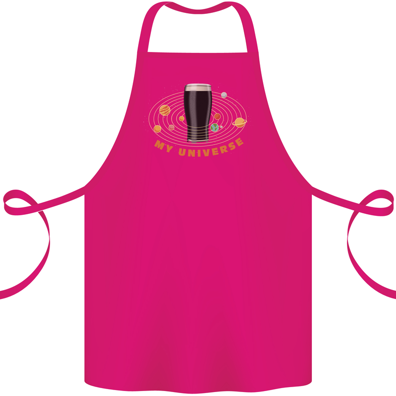 My Guiness Universe Cotton Apron 100% Organic Pink