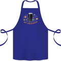 My Guiness Universe Cotton Apron 100% Organic Royal Blue