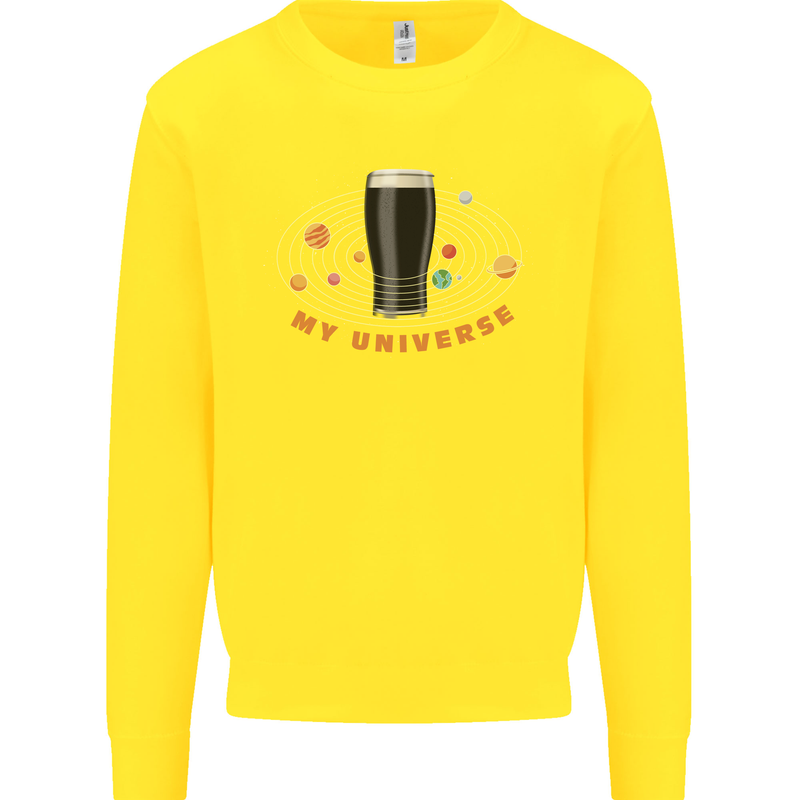 My Guiness Universe Kids Sweatshirt Jumper Yellow