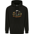 My Guiness Universe Mens 80% Cotton Hoodie Black