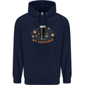 My Guiness Universe Mens 80% Cotton Hoodie Navy Blue