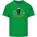 My Guiness Universe Mens Cotton T-Shirt Tee Top Irish Green