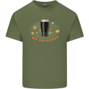 My Guiness Universe Mens Cotton T-Shirt Tee Top Military Green