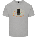 My Guiness Universe Mens Cotton T-Shirt Tee Top Sports Grey