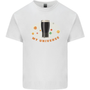 My Guiness Universe Mens Cotton T-Shirt Tee Top White