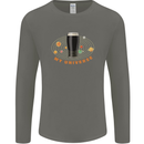 My Guiness Universe Mens Long Sleeve T-Shirt Charcoal