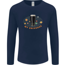 My Guiness Universe Mens Long Sleeve T-Shirt Navy Blue