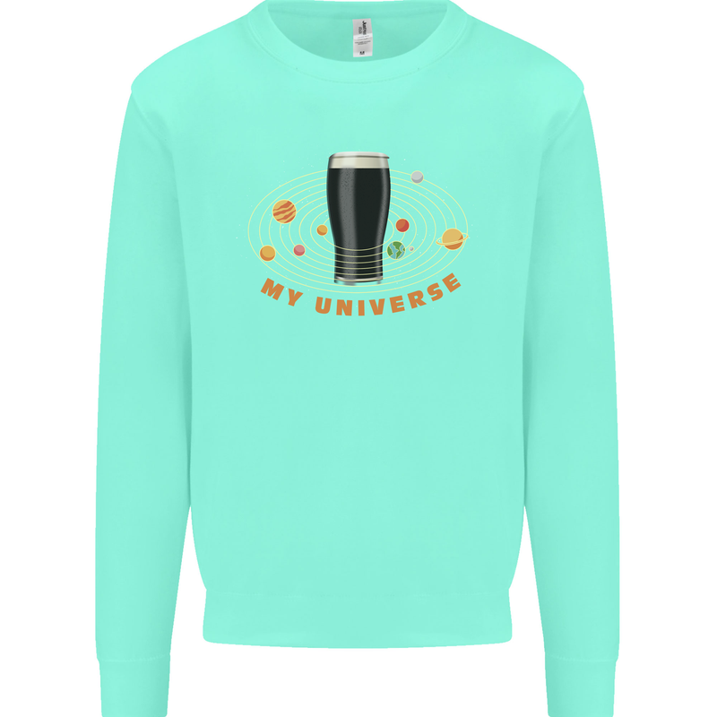 My Guiness Universe Mens Sweatshirt Jumper Peppermint