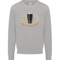 My Guiness Universe Mens Sweatshirt Jumper Sports Grey