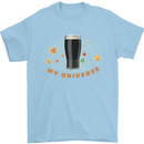 My Guiness Universe Mens T-Shirt 100% Cotton Light Blue