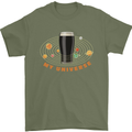 My Guiness Universe Mens T-Shirt 100% Cotton Military Green