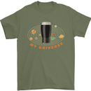 My Guiness Universe Mens T-Shirt 100% Cotton Military Green