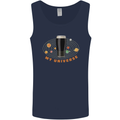 My Guiness Universe Mens Vest Tank Top Navy Blue