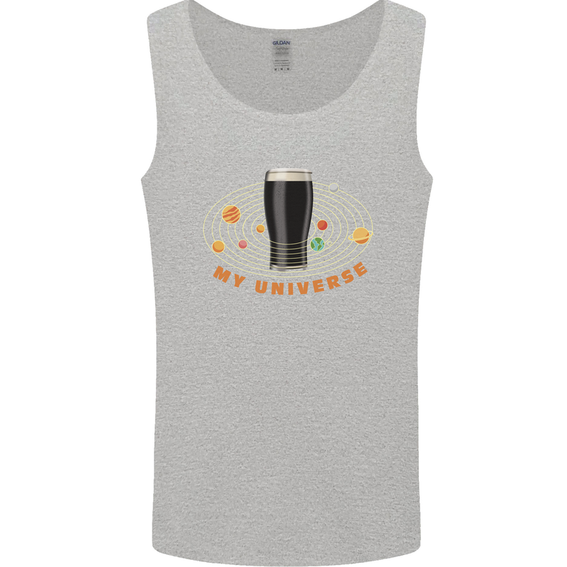 My Guiness Universe Mens Vest Tank Top Sports Grey